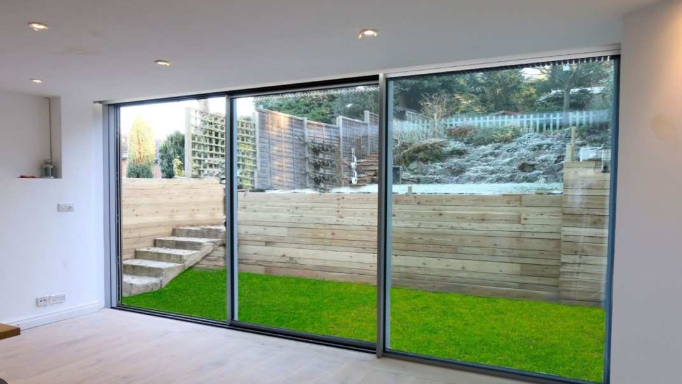 sliding glass door